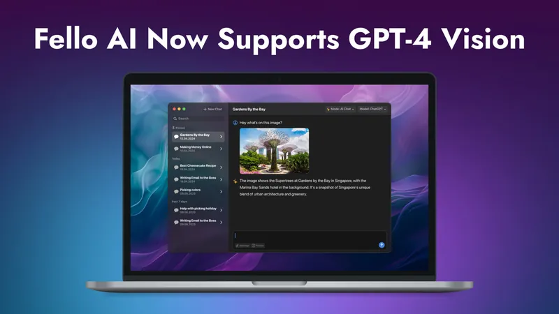 Fello AI Now Supports GPT-4 Vision: Let AI See What You See