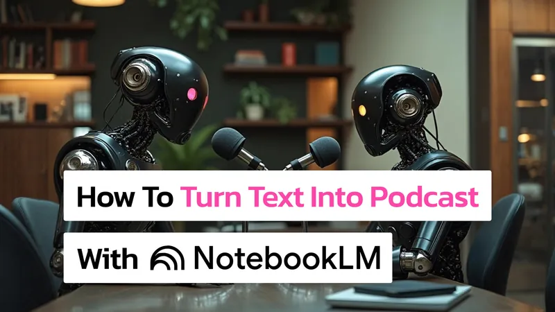 Everyone Is Using Google NotebookLM To Turn Text into Podcasts Now