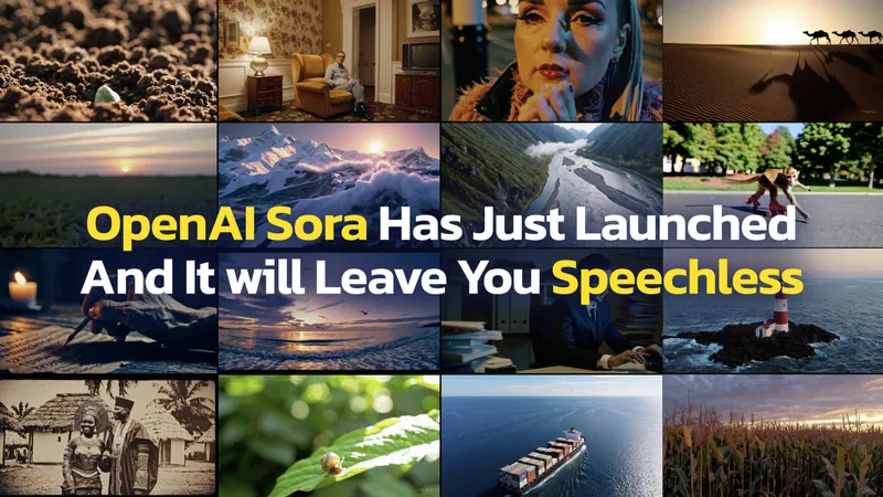 OpenAI Launches Sora – The AI Video Tool That Will Leave You Speechless