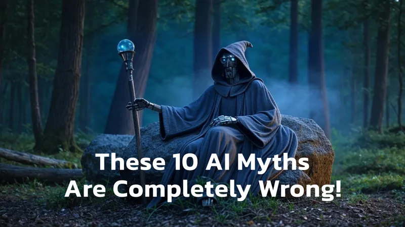 10 Common Myths About AI And the Truth Behind Them