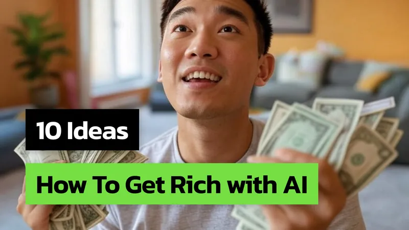 10 EASY Business Ideas to GET RICH with AI in 2025