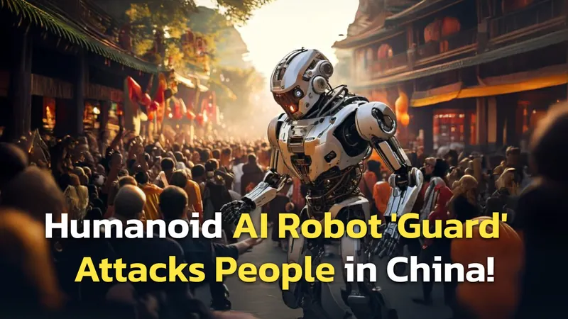 AI Robot Attacks Human at Chinese Festival – Malfunction or Warning Sign?