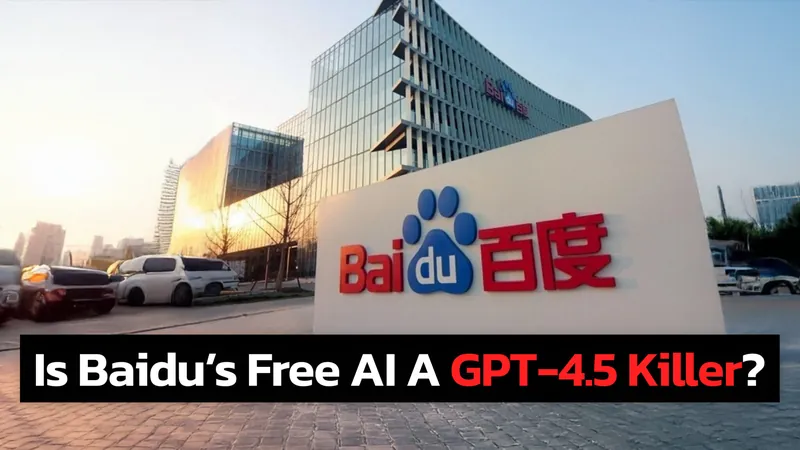 Baidu’s New ERNIE 4.5 & X1 – A Free AI That Is Better Than GPT-4.5 & Costs Pennies!
