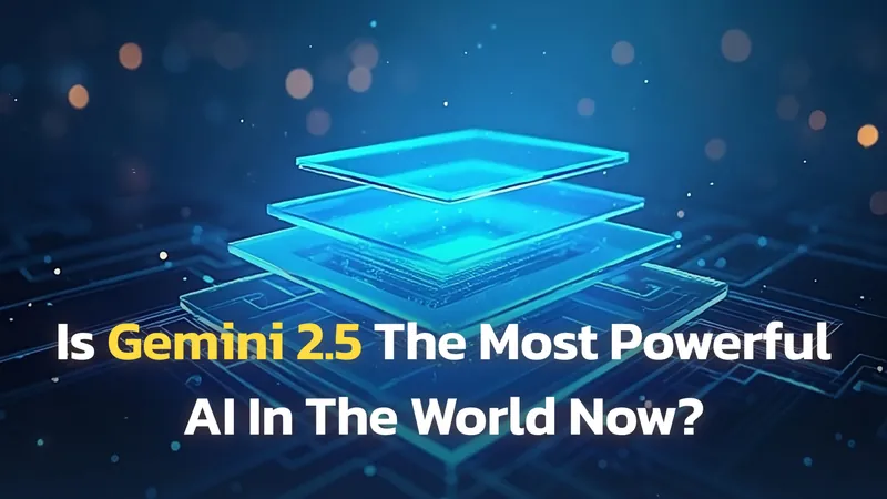 Google’s Gemini 2.5 Shocks the World: Crushing AI Benchmark Like No Other AI Model!