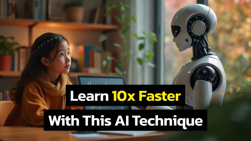 Stop Wasting Time! Learn Anything 10x Faster with AI!