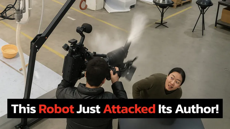 ROBOT RAMPAGE: Did a Chinese AI Humanoid Just ATTACK Its Creators?!