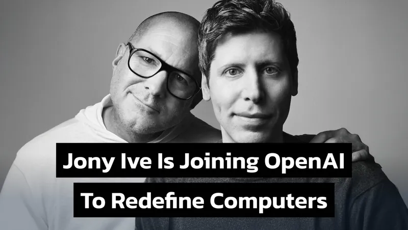 Former iPhone Designer Jony Ive Teams Up with OpenAI To Reinvent the Computer
