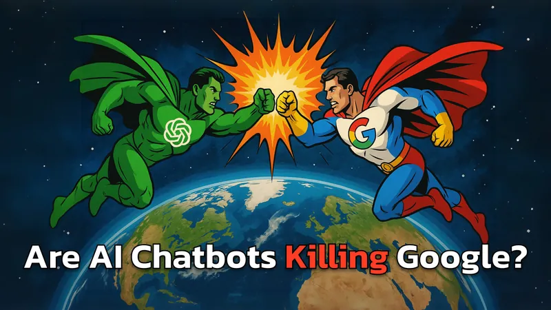 AI Chatbots vs Search Engines: Is Google Losing the Battle?