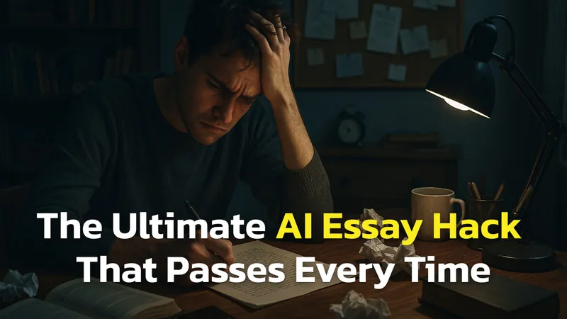 The Secret ChatGPT Essay Prompt Students Are Using to Fool AI Detectors