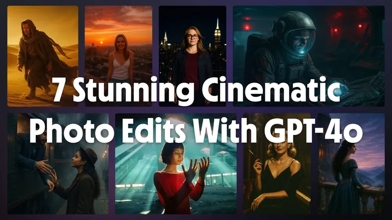 7 ChatGPT Prompts for Cinematic Photos That Actually Work