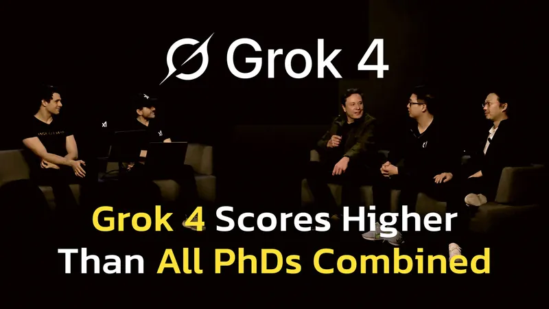 xAI Just Introduced Grok 4: Elon Musk’s AI Breaks Benchmarks and Beats Other LLMs