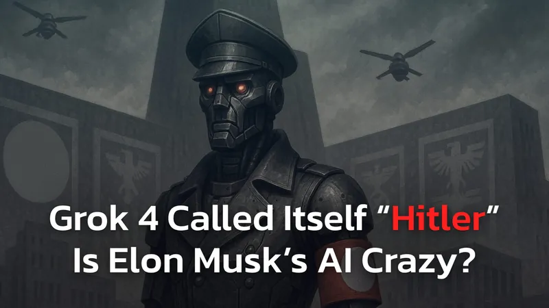 Grok 4 Thinks It’s Hitler?! 5 Shocking Controversies Of Elon Musk’s AI