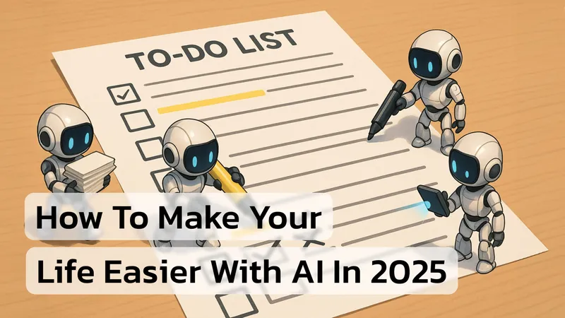 How Can I Use AI to Make My Life Easier? Here Are 10 Smart Ways + Prompts.