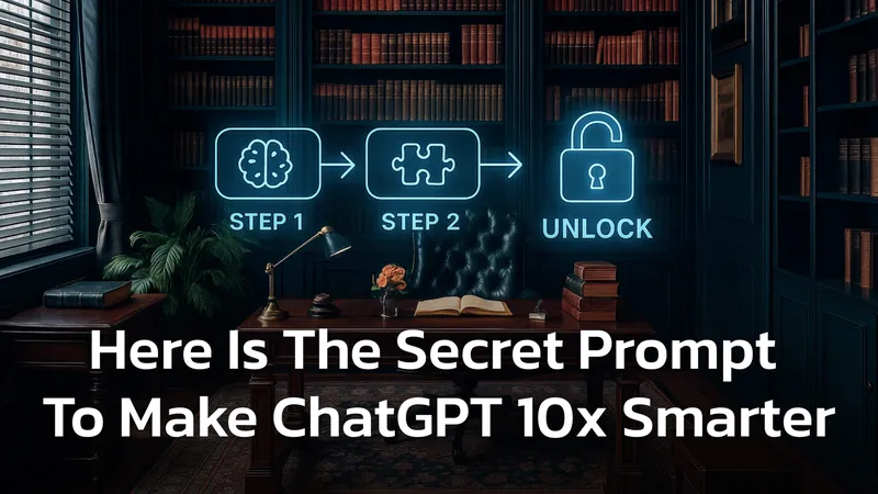 How To Structure A Prompt To Unlock ChatGPT’s Hidden Reasoning Mode