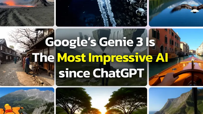 All You Need to Know About Genie 3: Google’s New AI That Builds Worlds From Text
