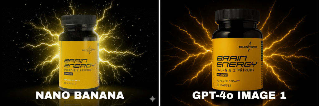 Nano Banana vs. GPT-4o Image 1 AI Image generation using identical prompt