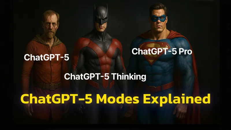 ChatGPT-5 vs. ChatGPT-5 Thinking & Pro: What’s the Difference & When to Use Each