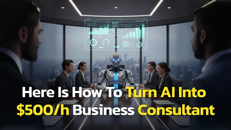 This Is How Smart Founders Use AI as Their $500/h Business Consultant In 2025