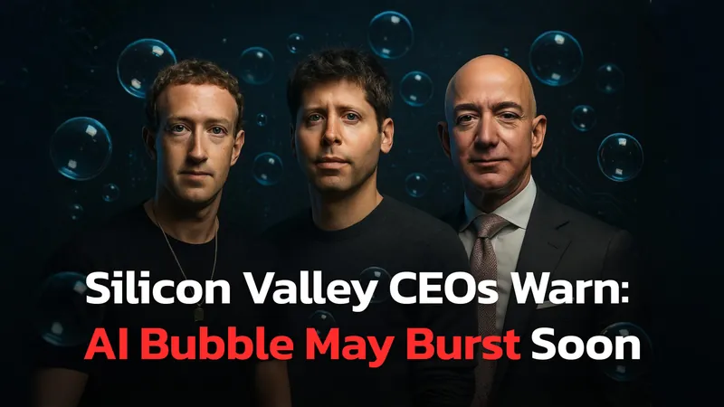 Mark Zuckerberg, Sam Altman & Jeff Bezos Warns That the AI Bubble Might Burst