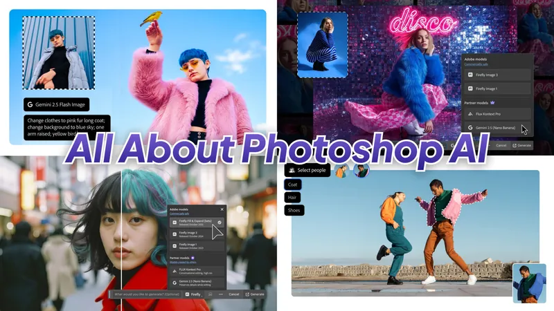 Photoshop AI Model Choice: Your Guide to Firefly, Gemini, and FLUX
