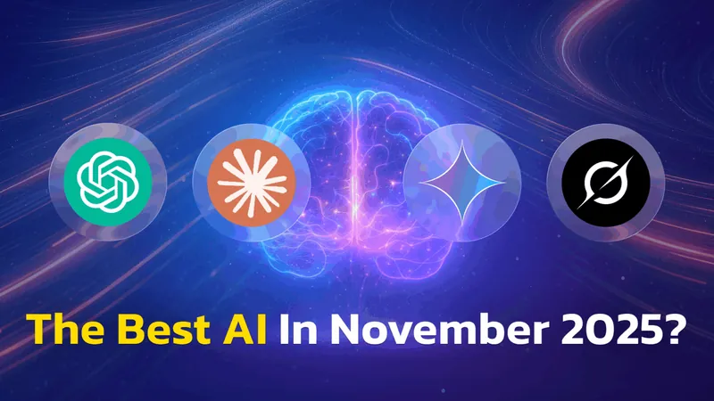The Best AI of November 2025: Gemini 3 vs GPT-5.1 vs Grok 4.1 vs Claude 4.5