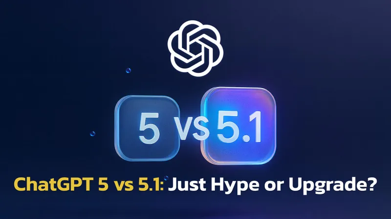 ChatGPT 5 vs ChatGPT 5.1: A Full Comparison
