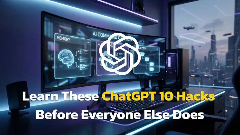 Top 10 ChatGPT Hacks You Need to Know in 2026 (With Real Examples)