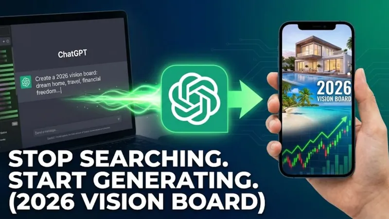 How to Make a 2026 Vision Board With ChatGPT