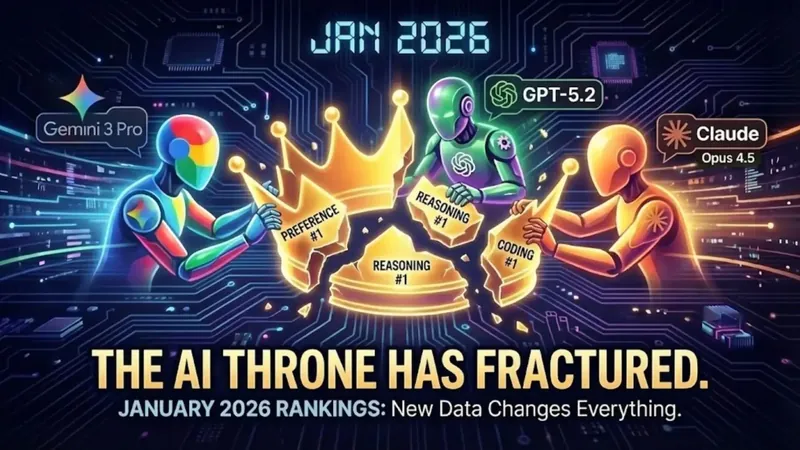 Best AI Models In January 2026: Gemini 3, Claude 4.5, ChatGPT (GPT-5.2), Grok 4.1 & Deepseek