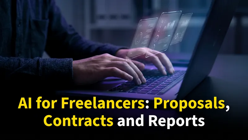 AI Tools for Freelancers: How to Write Proposals, Contracts, and Reports with AI