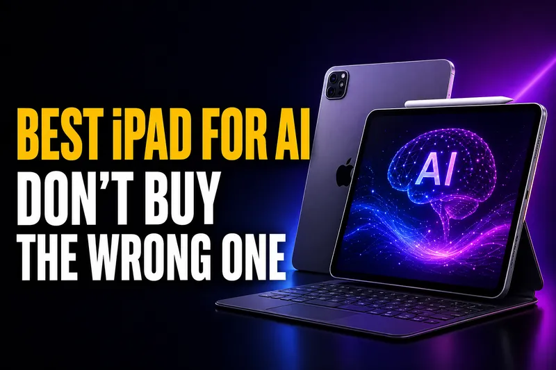 iPad for AI in 2026: Which Model Should You Buy?