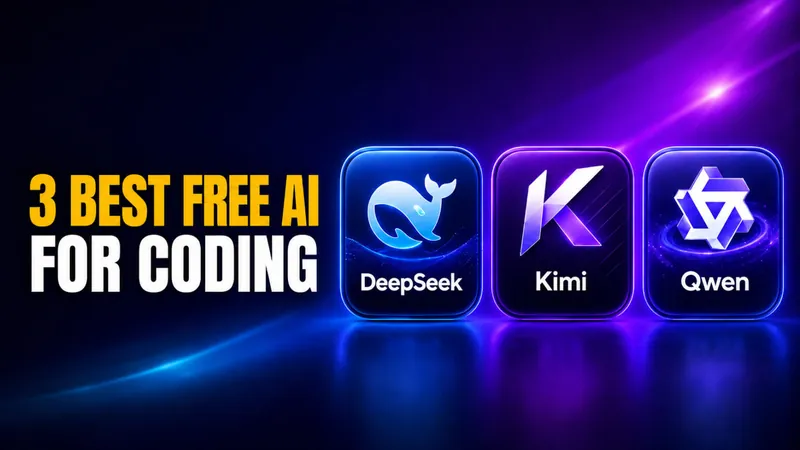Best Free AI for Coding in 2026: DeepSeek V4 Pro, Qwen 3.6 & Kimi K2.6 Tested
