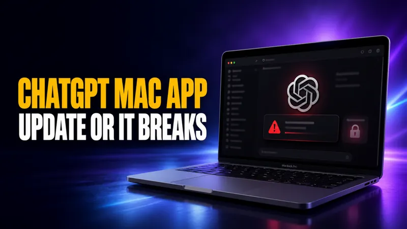 ChatGPT Mac App Not Working? How to Fix It (2026)