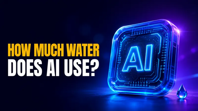 How Much Water Does AI Use? The Real 2026 Numbers