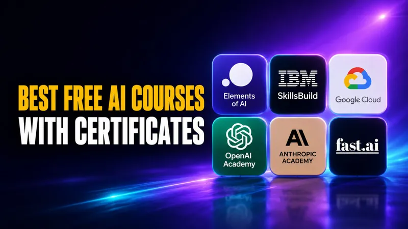 Best Free AI Courses in 2026: Free Picks With and Without Certificates