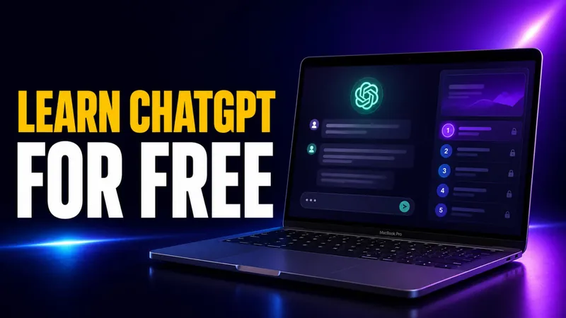 How to Learn ChatGPT in 2026: A Free Beginner’s Guide