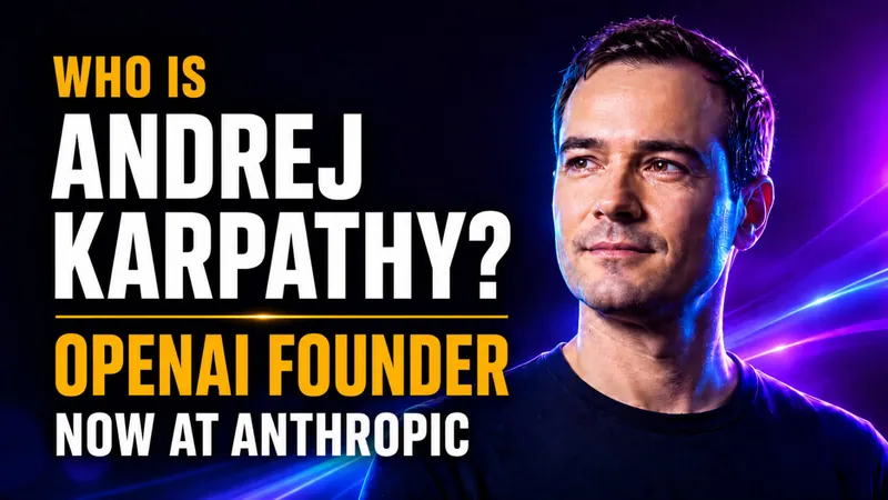 Who Is Andrej Karpathy? The OpenAI Founder Now at Anthropic