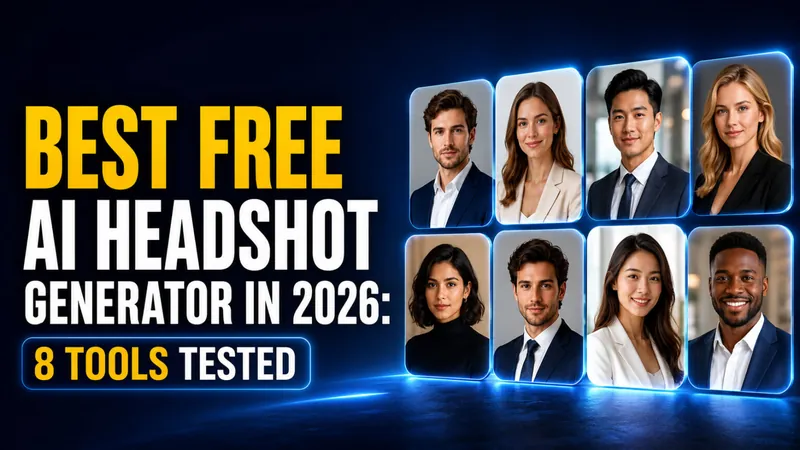 Best Free AI Headshot Generator in 2026: 8 Tools Tested
