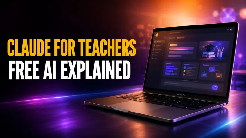 Claude for Teachers: Anthropic’s Free AI for Educators Explained