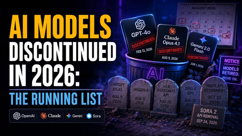 AI Models Discontinued in 2026: The Running List