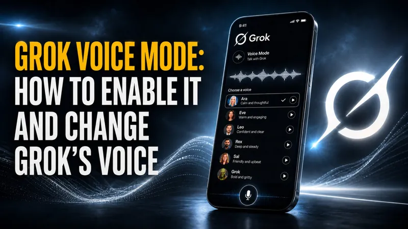 Grok Voice Mode: How to Enable It and Change Grok’s Voice